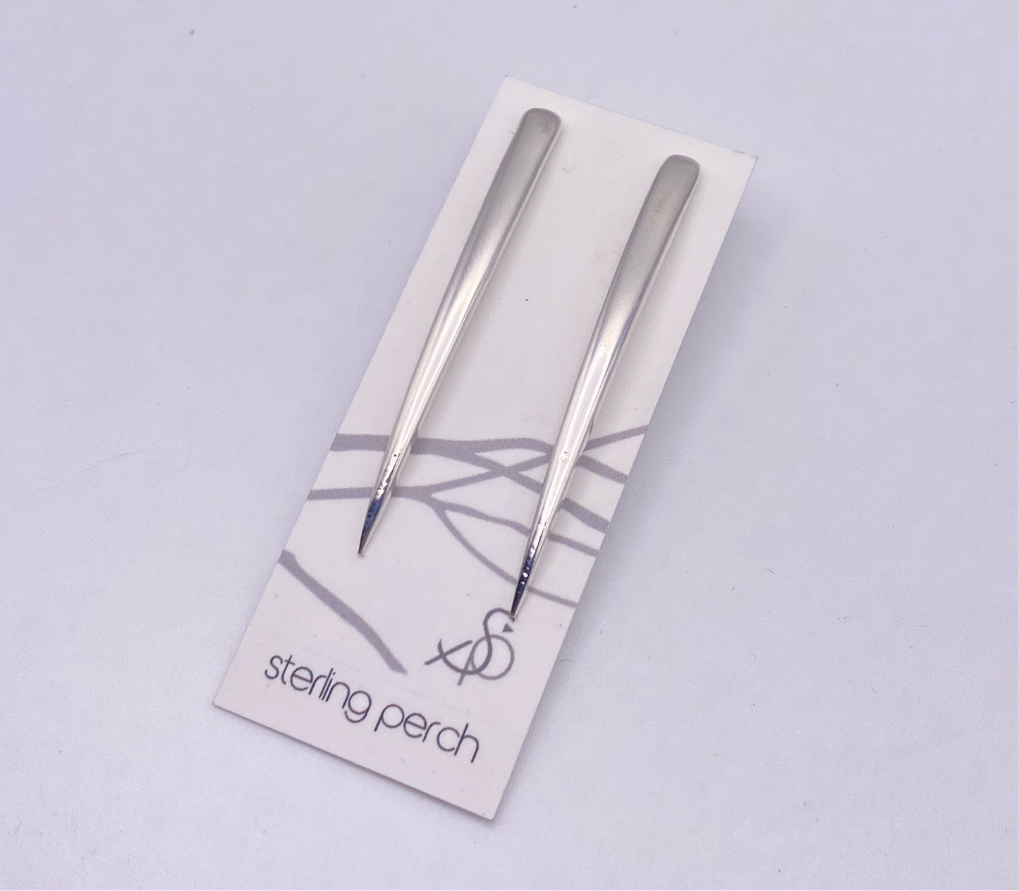 Heirloom Sterling Silver Fork Tine Earrings-MADE TO ORDER