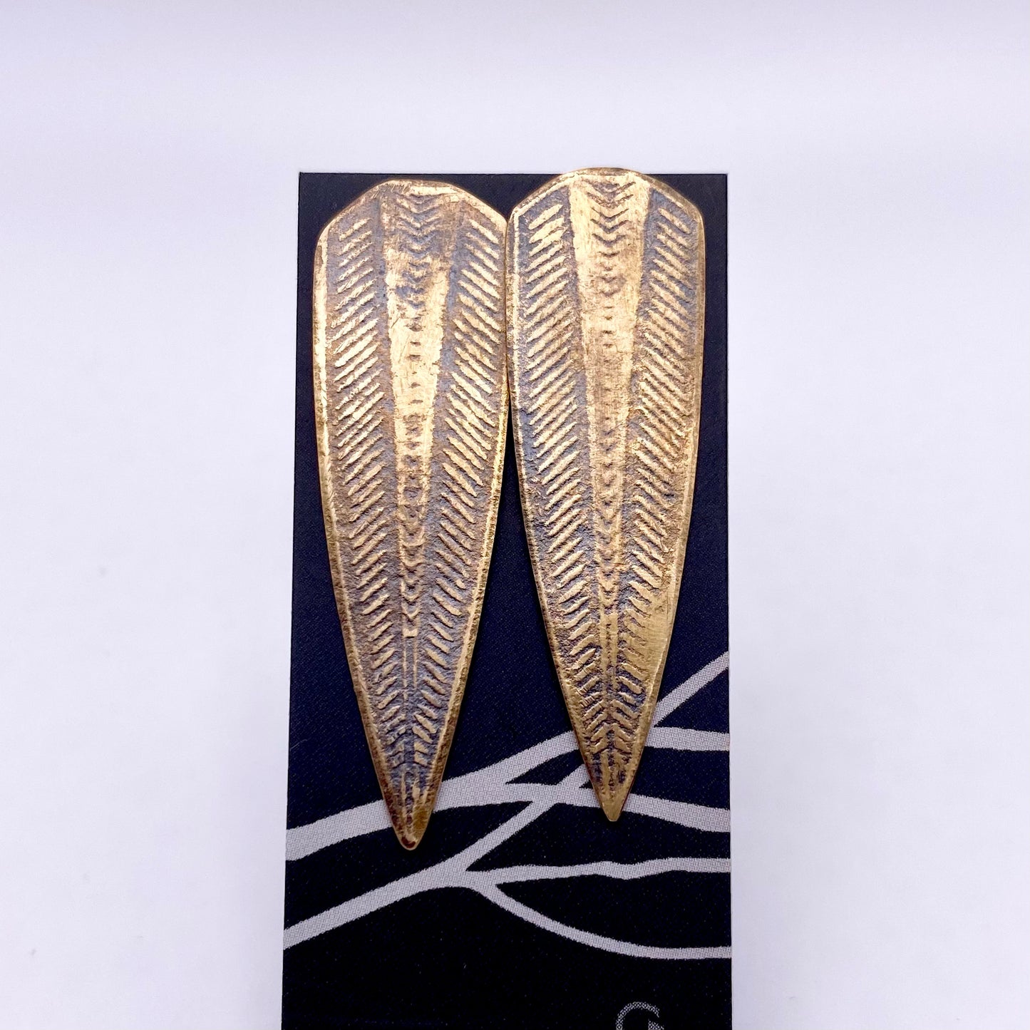 Shield Earrings (hooks or posts)