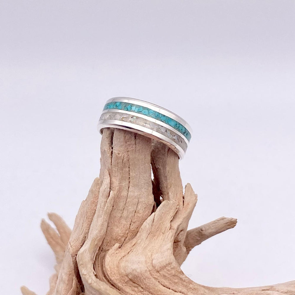 Sterling Perch Jewelry Handcrafted Artisan Sterling Silver Stone Utah