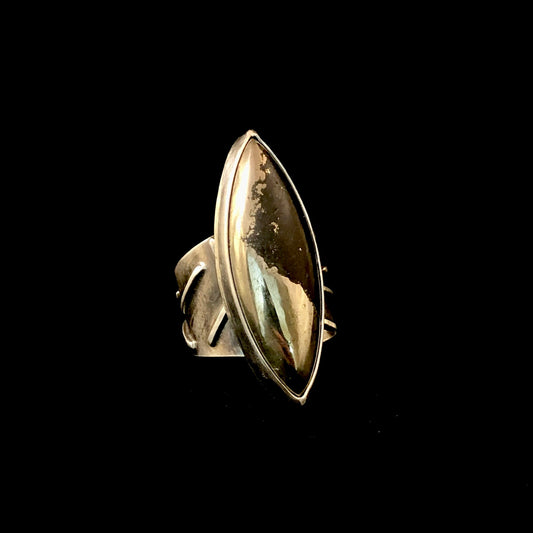 Apache Gold Party Ring: Size 7.5-8