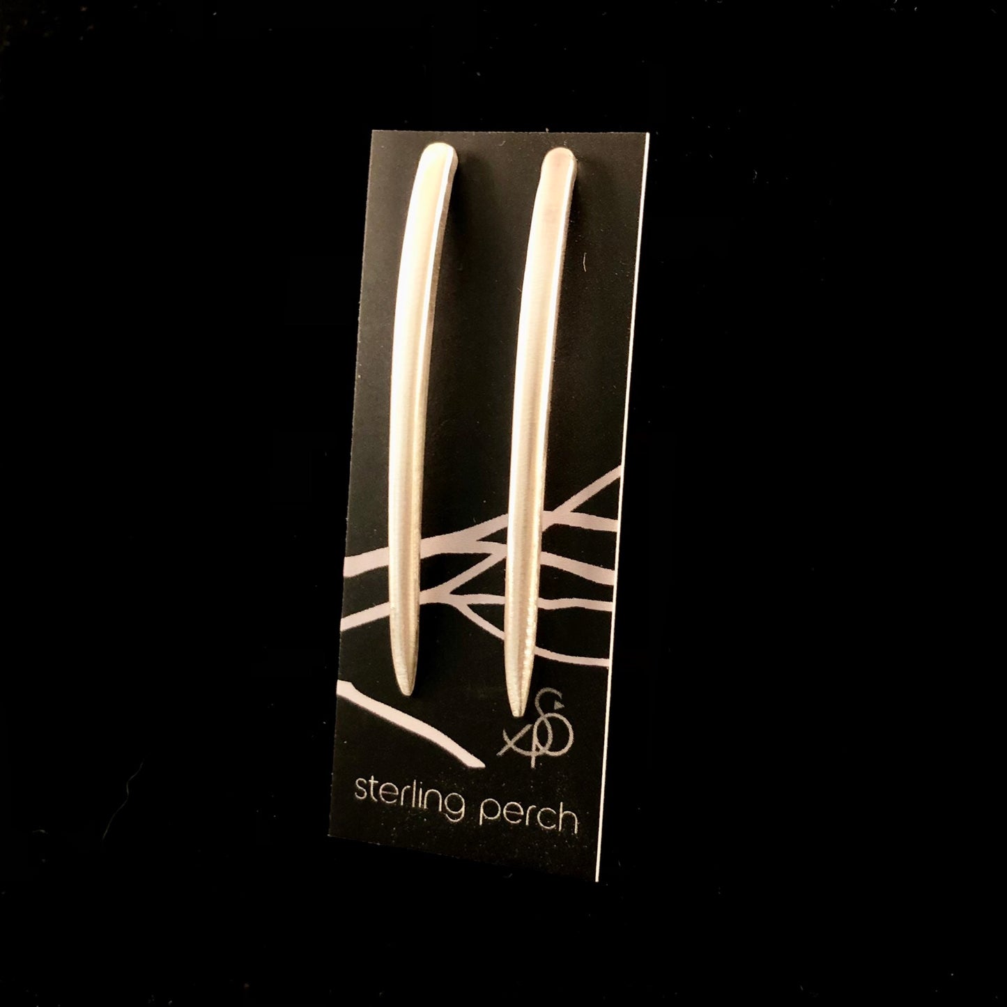 Heirloom Sterling Silver Fork Tine Earrings-MADE TO ORDER